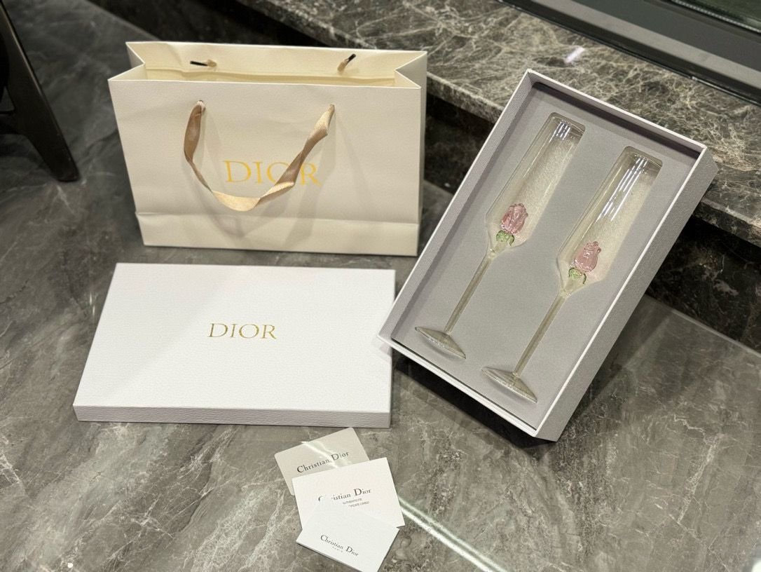 Glasses set of two - Dior Cups | Aleppo Gift UAE